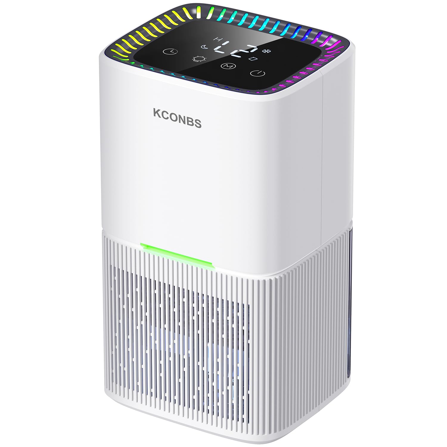 Déshumidificateur D'air PKBOSS 1700 Ml - 22,5W, Silencieux, Timer, LED 7 Couleurs, Pour Chambre/salle De Bain